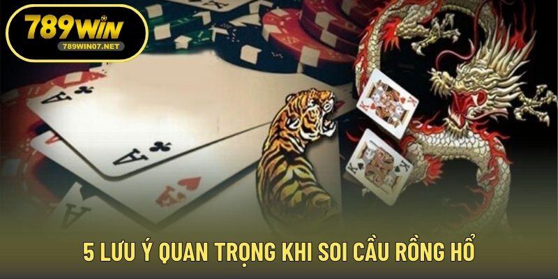 5 lưu ý quan trọng khi soi cầu rồng hổ